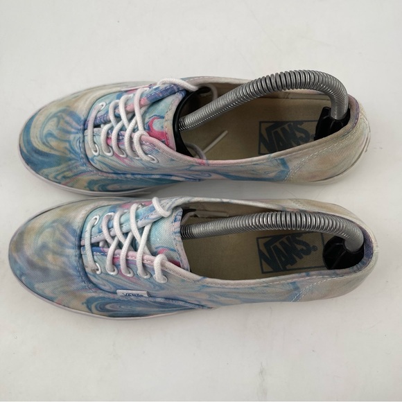 Van’s Unisex Adults Isotoner Swirl Canvas Low Top Lace-Up Sneakers M/7.5 | W/9 - Picture 5 of 14